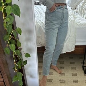 Re/done Cropped Jeans